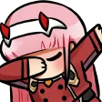 Emoji zeroTwo_Dab