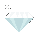 Emoji timefall_white_diamond