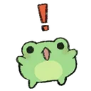 Emoji 2128ffshockedfrog