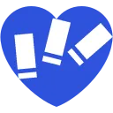 Emoji urt_heart_blue