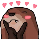 Emoji otterlove