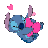 Emoji stitch_love