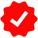Emoji verified_developer_badge_red