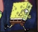 Emoji A_Spongebob_running