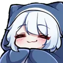 Emoji sharkhugLS