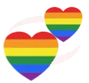 Emoji 5607_rainbow_pride_spinning_hear