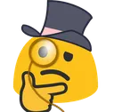Emoji think