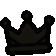 Emoji couronnenoir