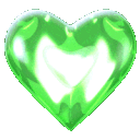 Emoji 2407spinheartgreen
