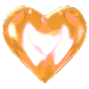 Emoji 3436spinheartorange