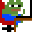 Emoji typingpepe