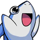 Emoji happy_shark