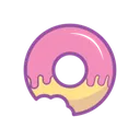 Emoji donut_pink