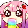Emoji AnimatedWeebRainbow01