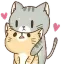 Emoji CatHug_LS