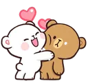 Emoji calin