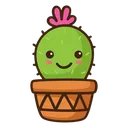 Emoji cactus_cute