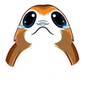 Emoji Porg