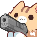 Emoji pistolet