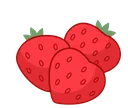 Emoji fraise