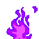 Emoji feuviolet
