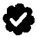 Emoji checkmarknoir