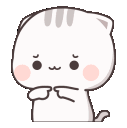 Emoji cat_Shy