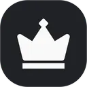 Emoji courrone_blanche