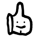 Emoji pouce_en_lair