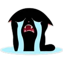 Emoji blackcat_sadness