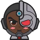 Emoji cyborg