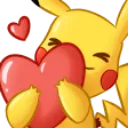 Emoji pika_love