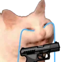 Emoji 7343sadcattogun