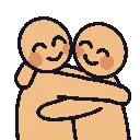 Emoji hug