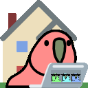 Emoji wfh_parrot