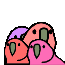 Emoji quad_parrot