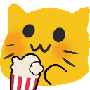 Emoji meow_popcorn