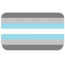 Emoji demiboy_flag