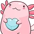 Emoji AxolotlHeart