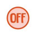 Emoji off_rouge
