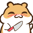 Emoji DogKnife_luxyfr