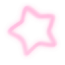 Emoji PinkHollowStar