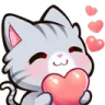 Emoji kittylove