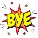 Emoji 9806bye