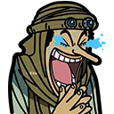 Emoji Usopp_Rire