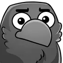 Emoji CorbeauBlak