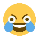 Emoji laughing_eyes_open