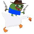 Emoji pepecowboy