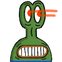 Emoji PepeLaserSTARE