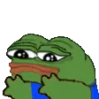 Emoji hug_pepe